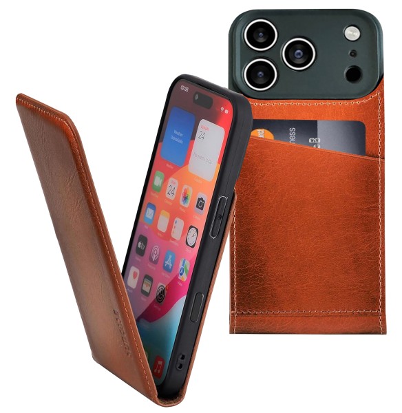 Suncase Flip-Style für iPhone 17 Pro Max (6.9") Hülle Ledertasche Case