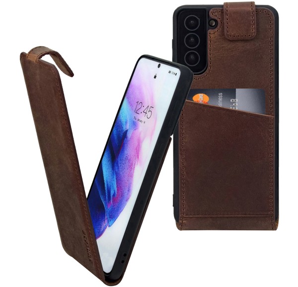 Suncase Flip-Style für Sony Xperia 10 VI 5G Hülle Ledertasche Case