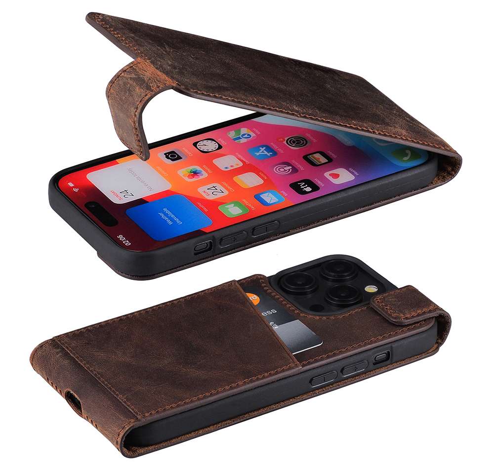Selencia Echt Leren Bookcase Apple iPhone 13 Mini - Air Blue Selencia Echt Leren Bookcase Apple iPhone 13 Mini - Air Blue