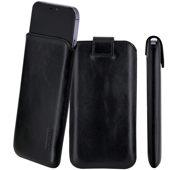 Suncase Leder Etui für iPhone 18 Pro Max (6.9") Hülle Schutzhülle Case (mit Magnetverschluss)