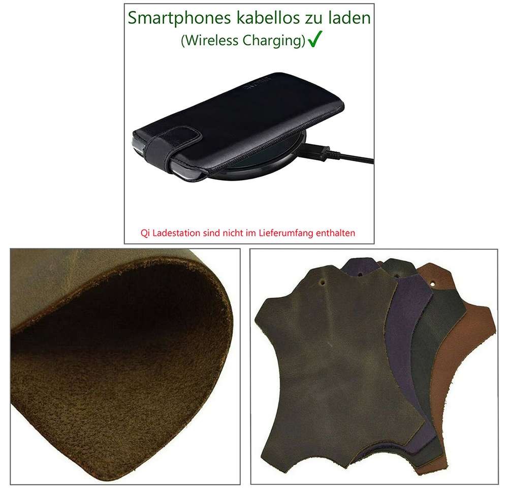 Housse Folio en Cuir pour Honor Magic 7 Pro Coque