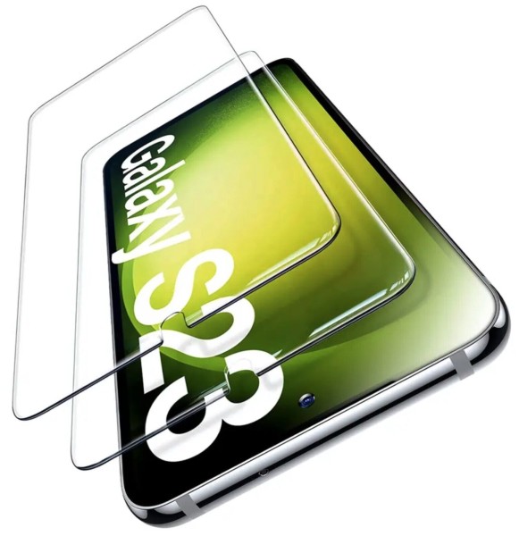 2 Stück Schutzglas für Samsung Galaxy S23 5G Displayschutz Glasfolie 9H Hartglas