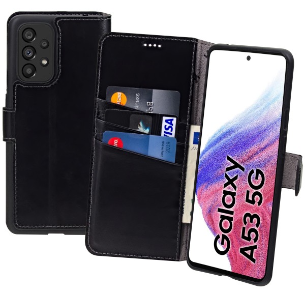 Suncase Book-Style für Samsung Galaxy A23 5G Hülle Ledertasche Case