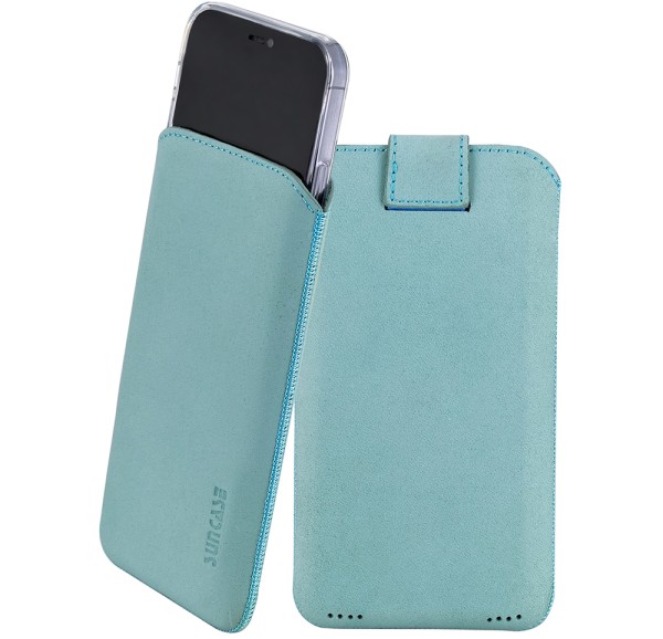 Suncase Leder Etui für iPhone 17 Air Hülle mit ZUSÄTZLICHER Schutzhülle Case