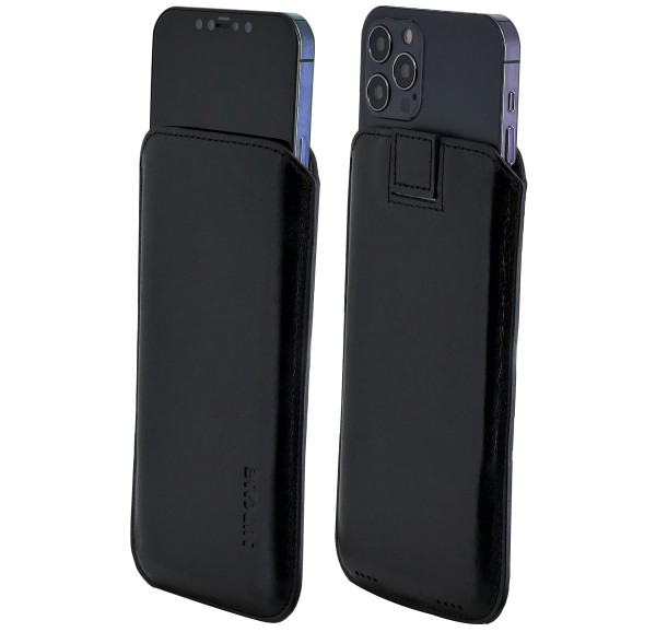 Suncase Leder Etui Ultra Slim für iPhone 14 Plus (6.7") Hülle Schutzhülle Case