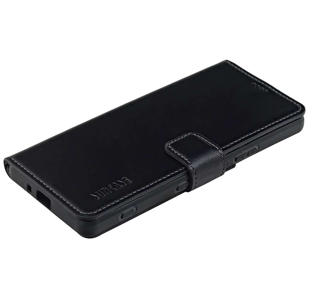 Suncase Book-Style Lederhülle Für Sony Xperia 10 VI (2024): Slim-Fit Mit 3 Kartenfächern, Standfunktion, Antik-braun