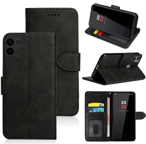 Book-Style Handy Tasche kompatibel mit Volla Phone 22 Hülle Wallet Case Schutzhülle