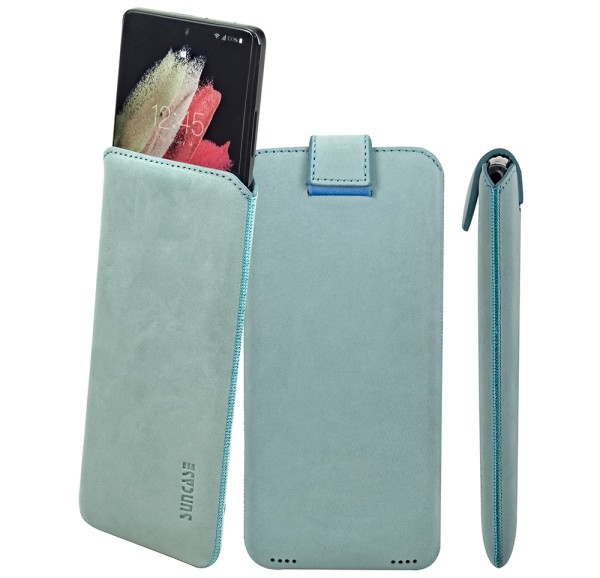 Suncase Echt Leder Etui für Samsung Galaxy S26 Plus 5G Hülle Schutzhülle Case (mit Magnetverschluss