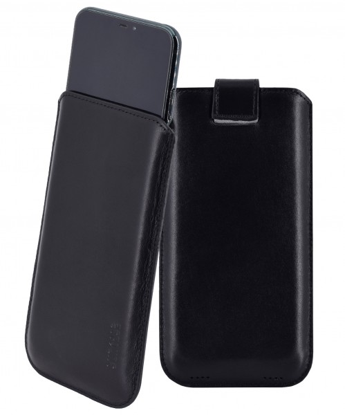 Suncase Leder Etui für Samsung Galaxy S21 FE 5G Hülle Schutzhülle Case (mit Magnetverschluss)