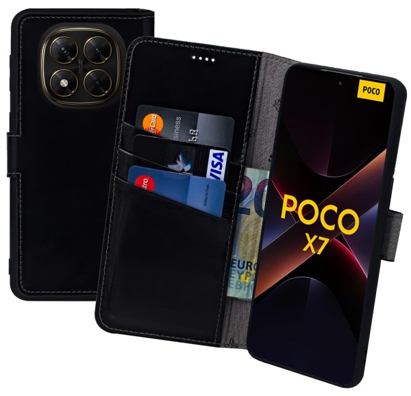 Suncase Book-Style Hülle für Honor Magic 8 Lite 5G Tasche Ledertasche Case