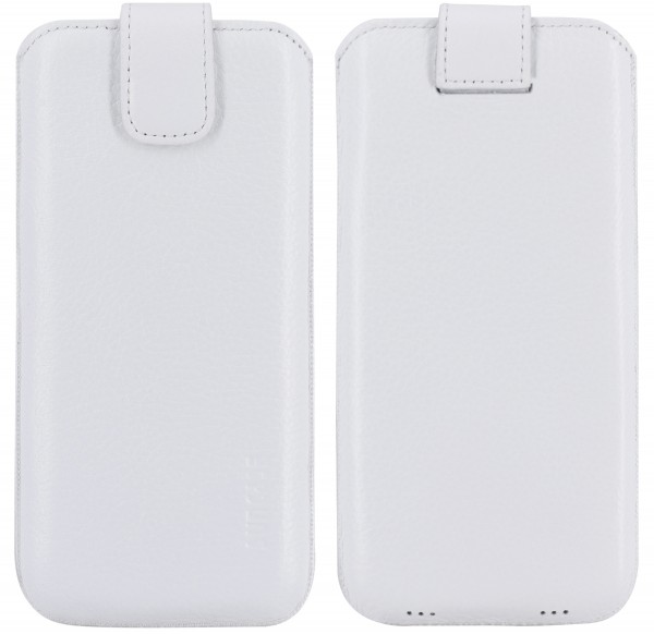 Suncase Leder Etui für iPhone SE 2 (2020) Hülle Schutzhülle Case (mit Magnetverschluss)