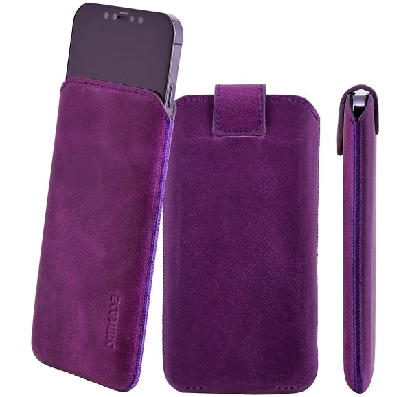 Suncase Leder Etui für Fairphone 6 Hülle Schutzhülle Case (mit Magnetverschluss)
